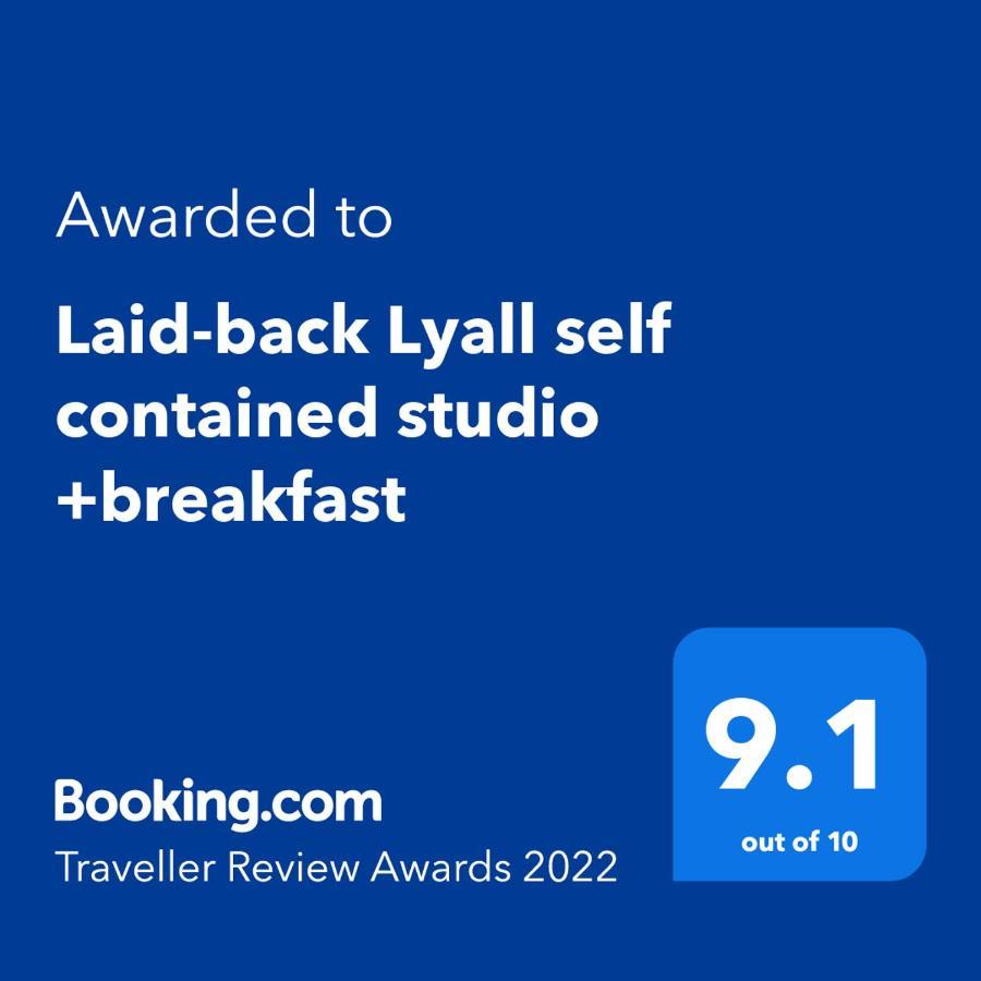Laid-Back Lyall Self Contained Studio Apartman Wellington Kültér fotó